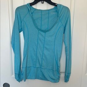 Zella Women's Teal Long Sleeve Top